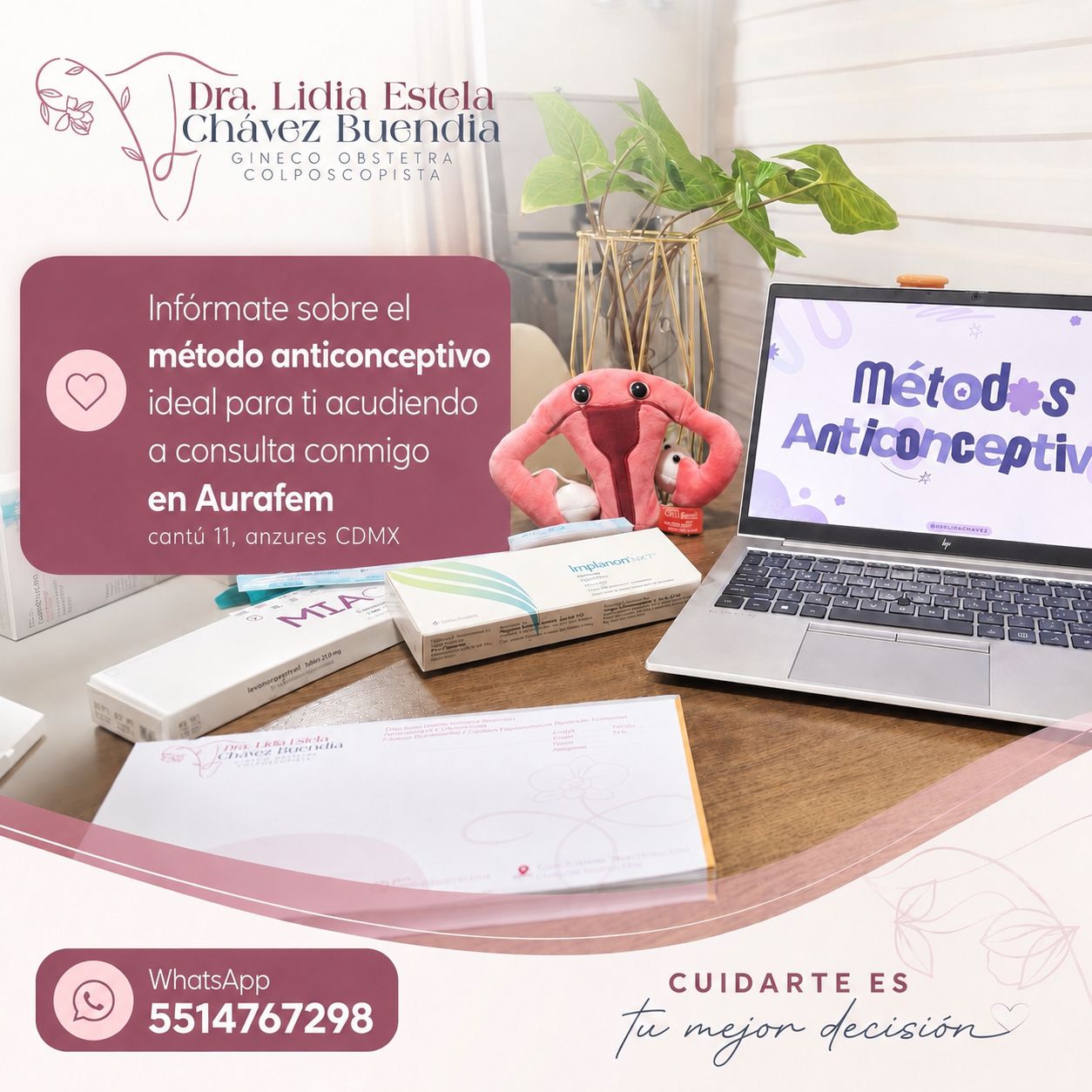 Consulta Anticonceptivos Aurafem Dra Lidia